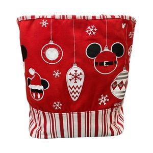 Disney Christmas Mickey Mouse Tote Babe EUC